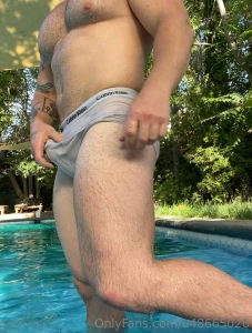 Logras ver la forma de la cabeza de mi pene