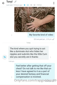 Shame post just a reminder that it is no way ok to talk to me or any