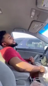 After the gym i had to bust one rq in the car some dude and his girl