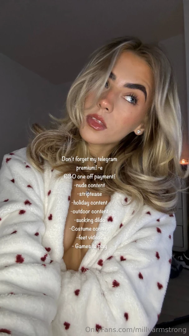 Dm me on telegram to join itsmillxo 