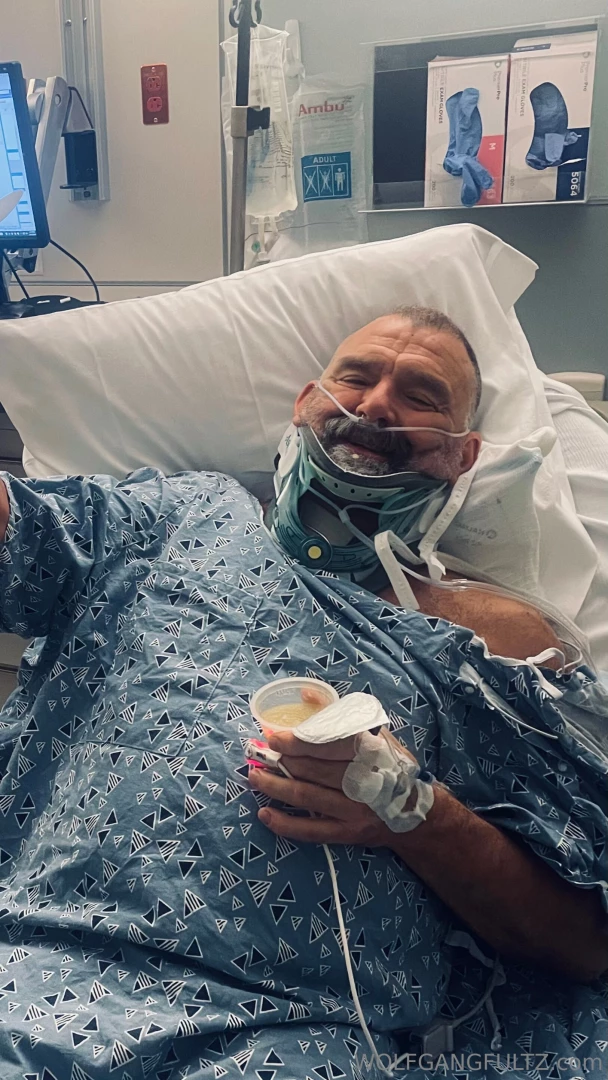 Hey fuckers a couple recent pics for ya i survivied my spine surgery 