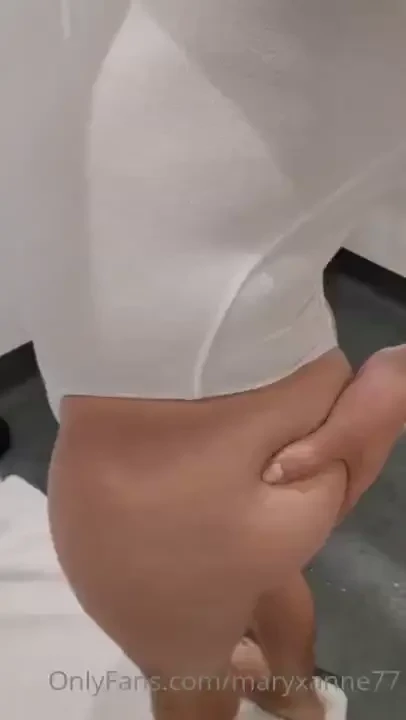 Videos of me in the white leotard having fun in the private work 