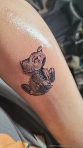Got a new tattoo today part 1
