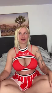 Sneak peek from my sexy cheerleader joi