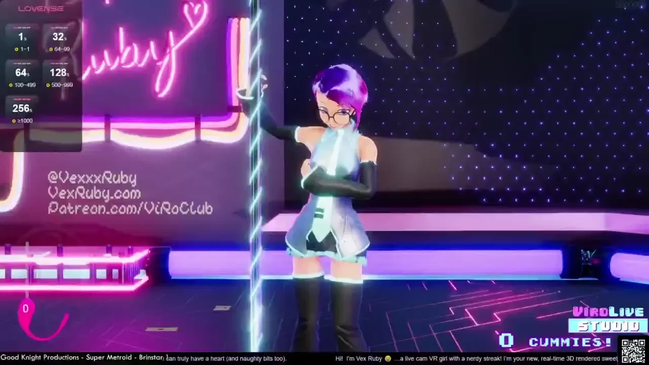 Tiddy clipthru i command it miku cosplay chaturbate vtuber lewdtuber 