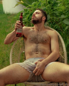 Waiting for the rainfall