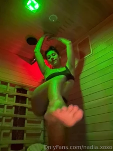 Io e te in sauna mi asciughi part 1