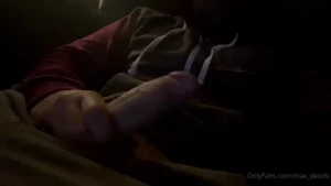 I m going to lay back and let you worship this big thick cock