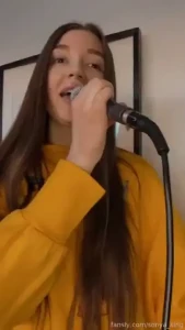 I m constantly improving myself i have two vocal lessons per week love