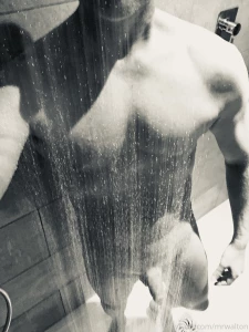 Yesterday was a cold shower day