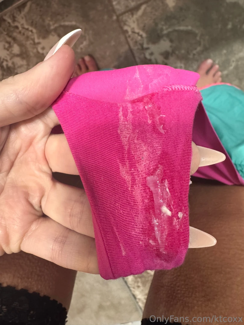 Creamy panties is what i do 