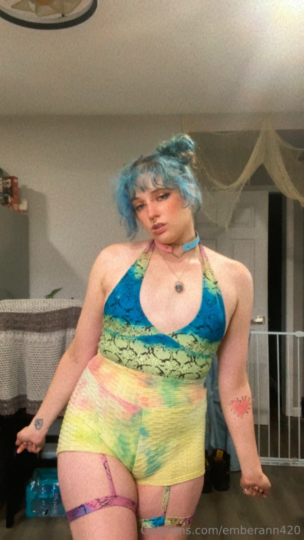 Feeling out of this world with my space buns 