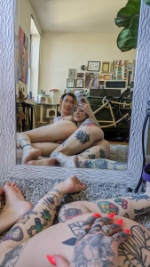 Two girls just vibing naked before making a sex tape first of many part 12