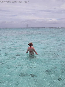 The red swimsuit is my fave part 1