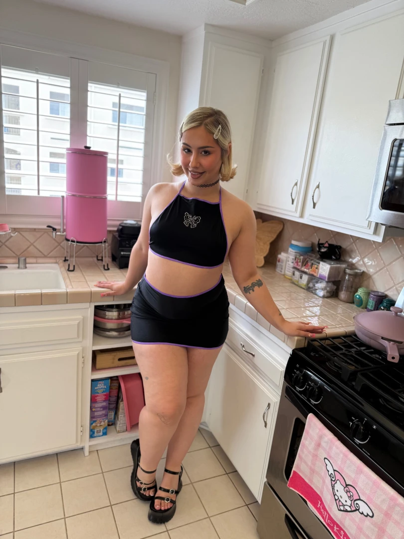 How about we fuck on the kitchen counter 