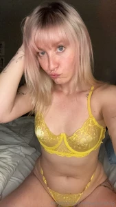 Other than pink i really love yellow every time i see yellow it s like