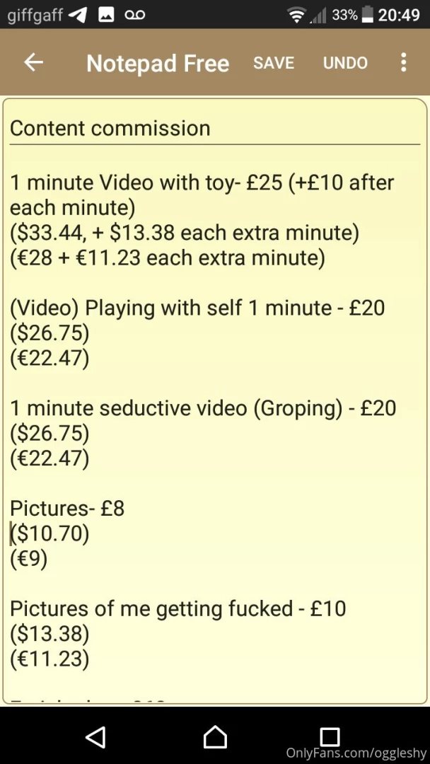 Remember custom content is up give me a message 