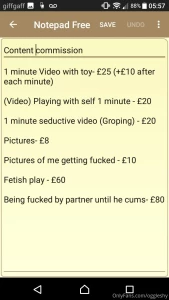 I am in a bad financial situation currently selling customers content