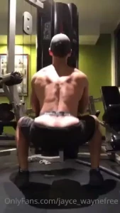 A jockstrap on leg day yes please