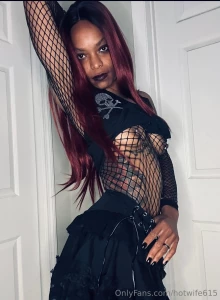 Decided i would start going with a goth style part 1