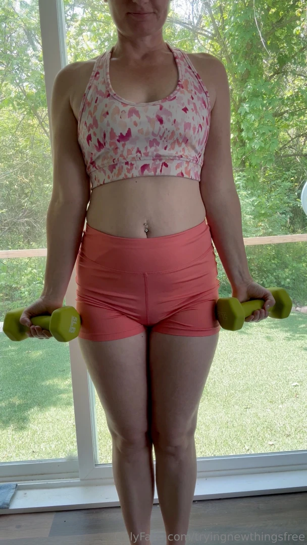 When your almost 40 you need to workout to stay fit 