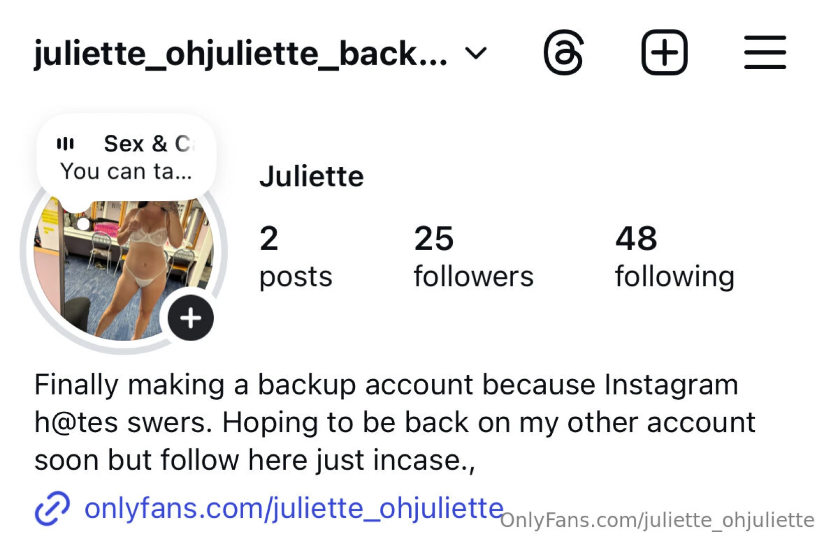 If you follow me on instagram don t worry i didn t block you i got 