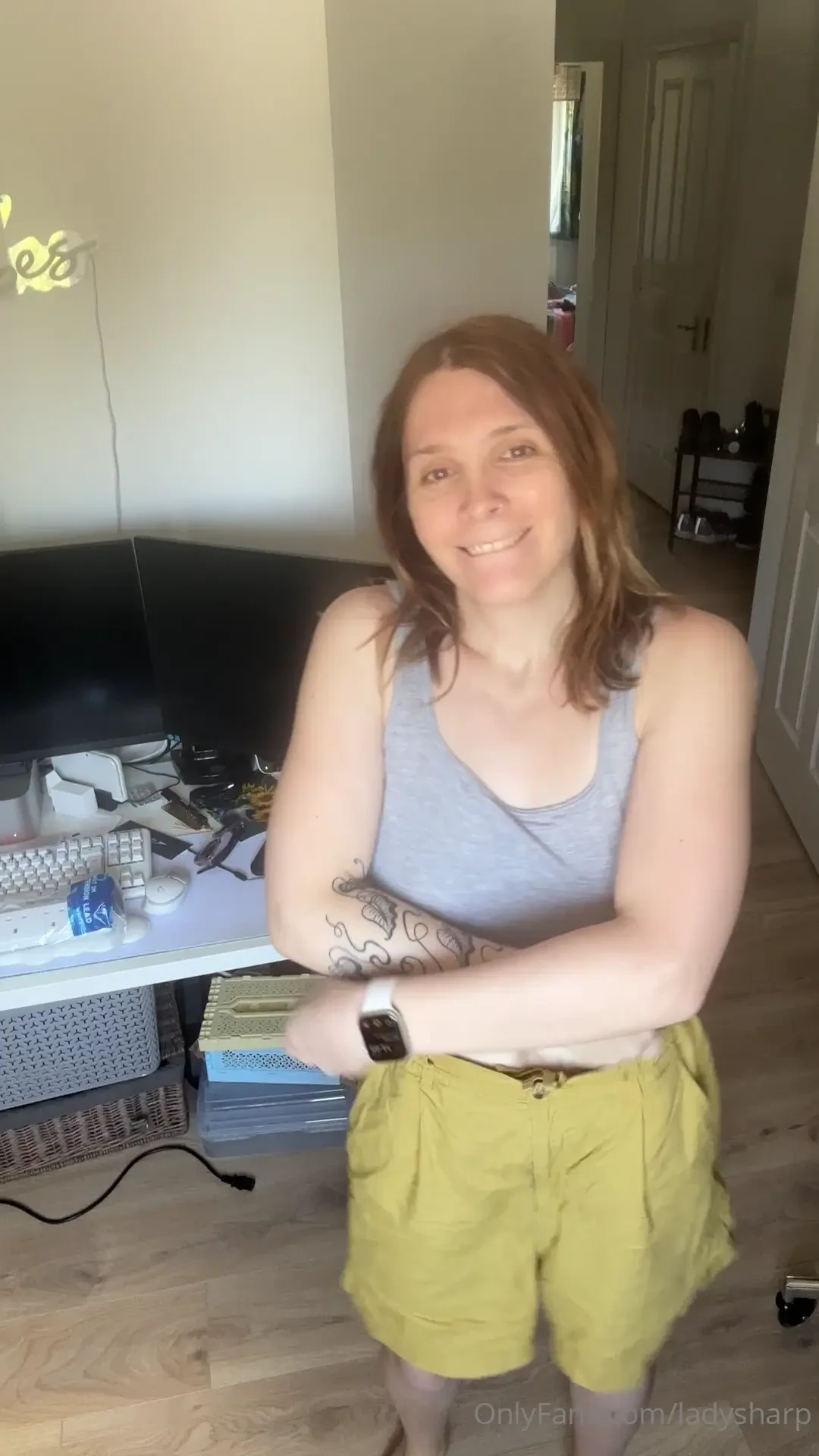 Sorry i look like a mess i just got back from swimming definitely in 