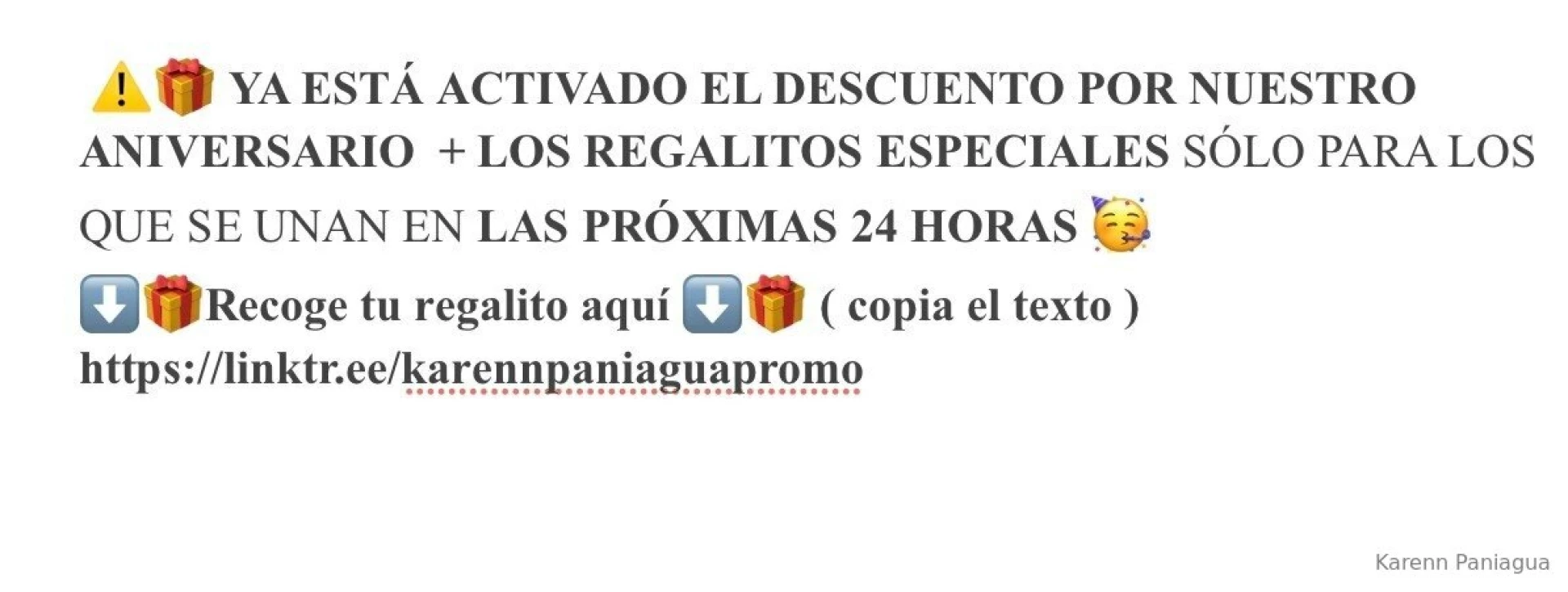 Aviso importante mi onlyfans ya est con el 50 de descuento regalito part 1 