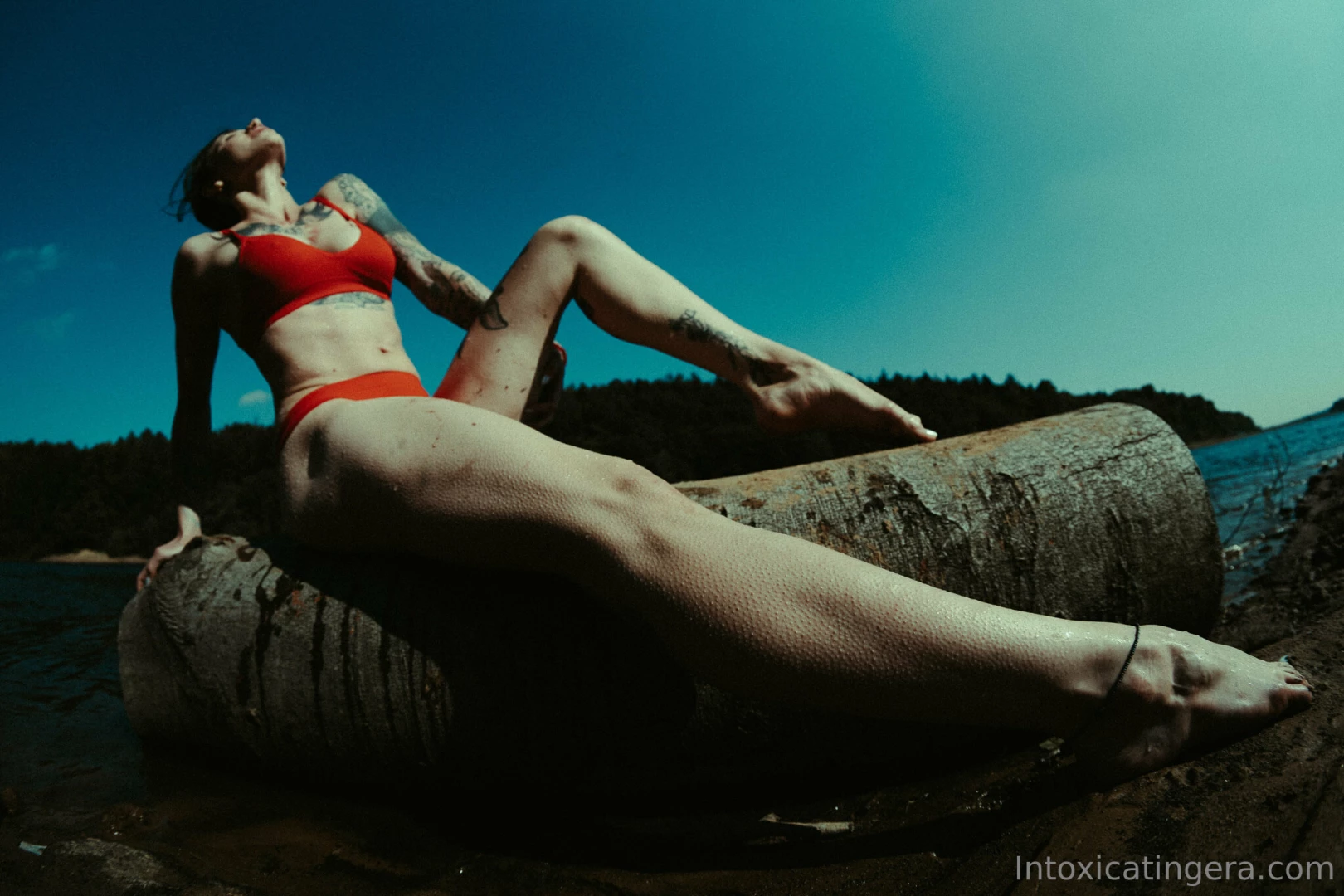Immerse yourself in a sensual journey to the shores of the lake where 
