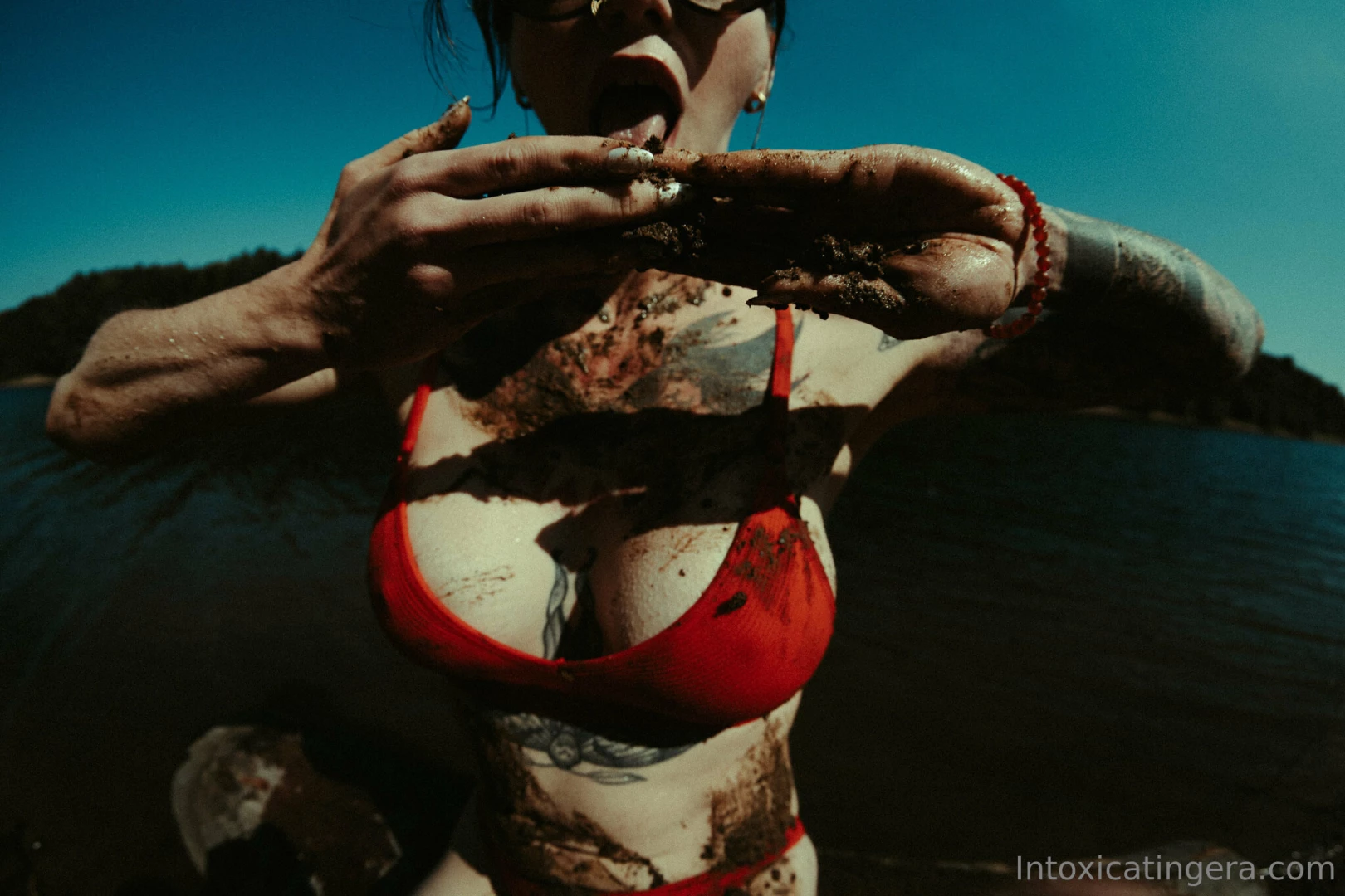 Immerse yourself in a sensual journey to the shores of the lake where part 1 