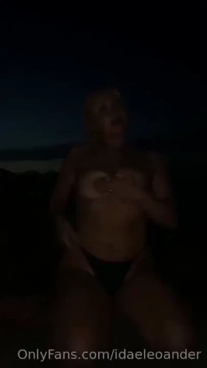 Got caught like this on the beach 