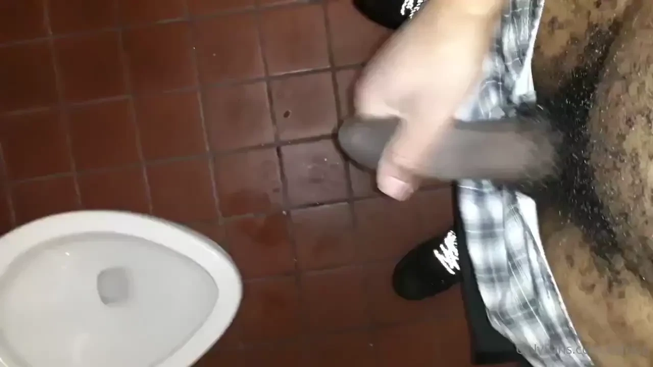 Stroking my cock while on break 