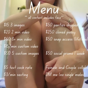 For those interested in a little bit of extra special attention i