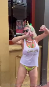 Walking on bourbon street back to the hotel from a foam party and too part 5