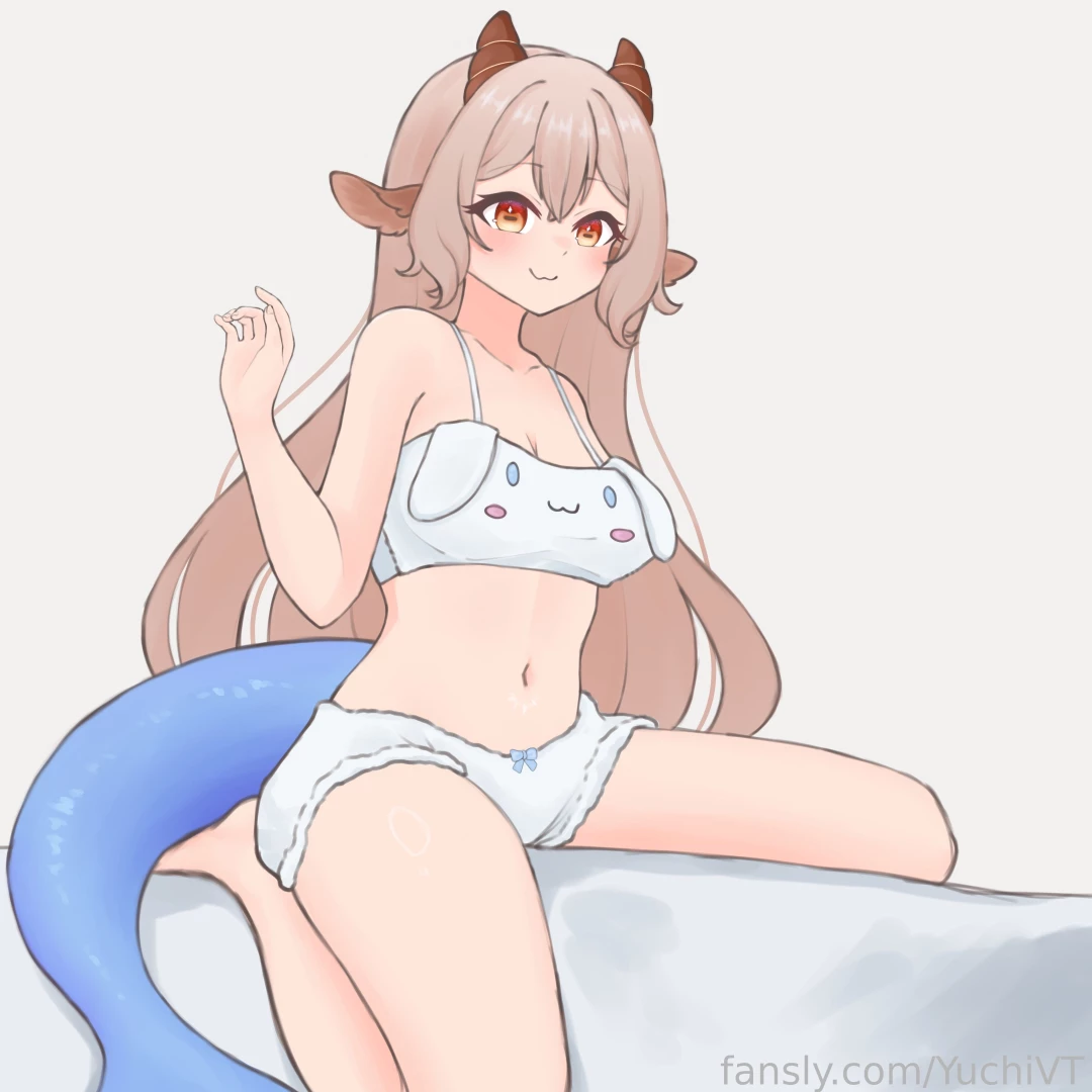 Cinnamoroll pj s on or off vtuber lewdtuber animegirl hentai envtuber 