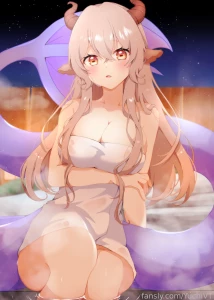 Join me for onsen we can have some fresh milk after art yogr6w vtuber