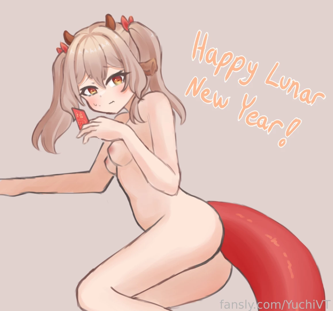Happy lunar new year vtuber lewdtuber animegirl envtuber fyp 