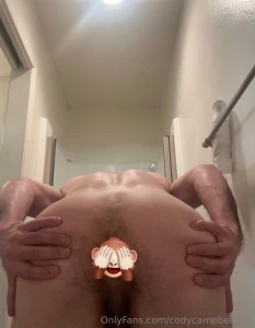 Wanna see me spread my pink hairy ass watch daddy strip naked and show