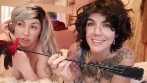 Foreplay in its finest form warming up our bodies with tickles and