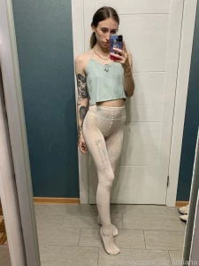 I love my new pantyhose so much feet ass pussy skinny pantyhose nylon part 5