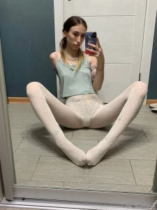 I love my new pantyhose so much feet ass pussy skinny pantyhose nylon part 10