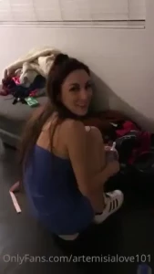 She loves to scare me but this time it didn t went that well ahahahah