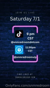 Going live on my vip page tonight i have 20 1 2 off spots open these