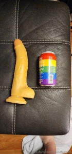 Almost 20 mins fucking the zeus dildo this thing is almost 10 inches part 1