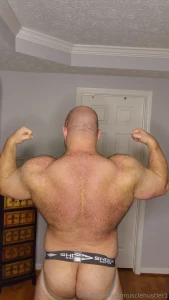 Shoulders traps lats or glutes grabbing smacking squeezing or licking