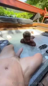 Naughty cabin weekend compilation naked hot tubs sneeking around to
