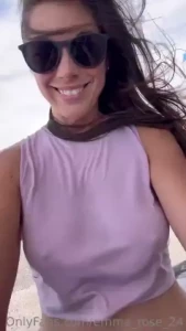 It s just a tad bit windy today almost had a wardrobe malfunction