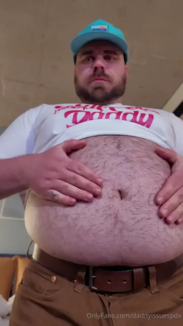 Burger stuffing pie feeding and belly rubs with get_bigr i wish we had part 1 