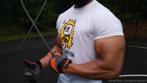 When the going gets rough and no hulks around to battle a burly bro part 1