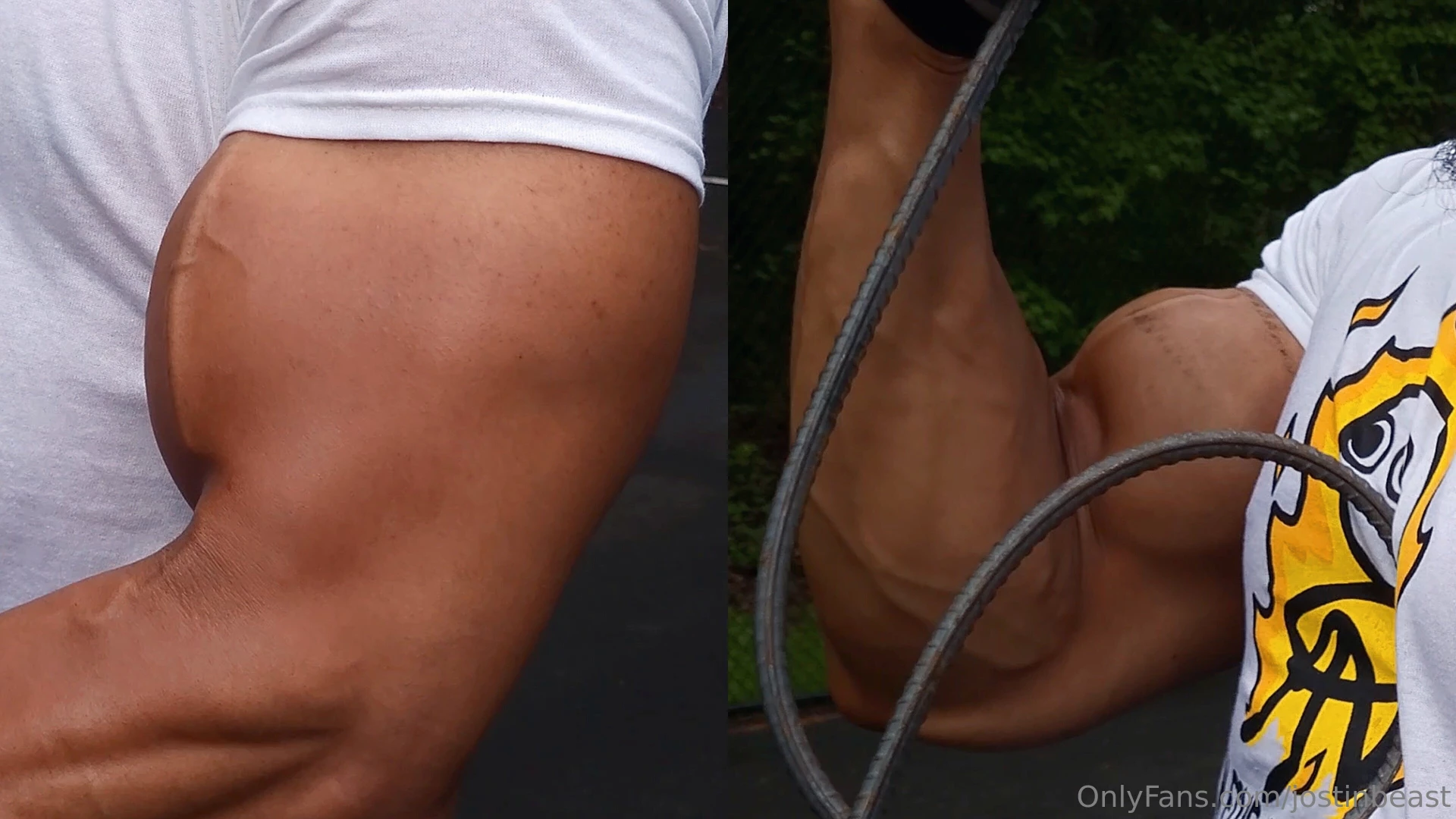 When the going gets rough and no hulks around to battle a burly bro 